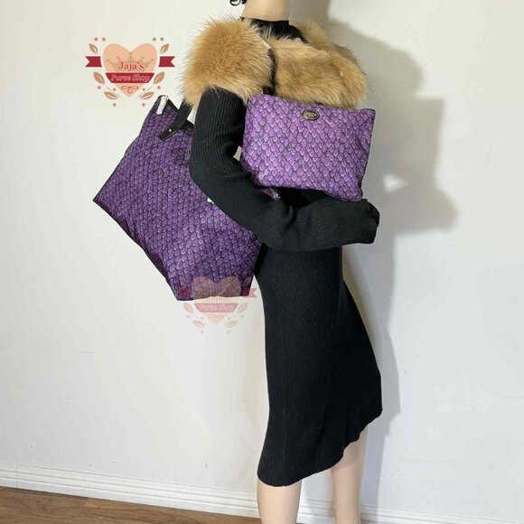 💟Coach Signature Fabric-Nylon Bag & Snap Pouch💟 - Picture 13 of 16